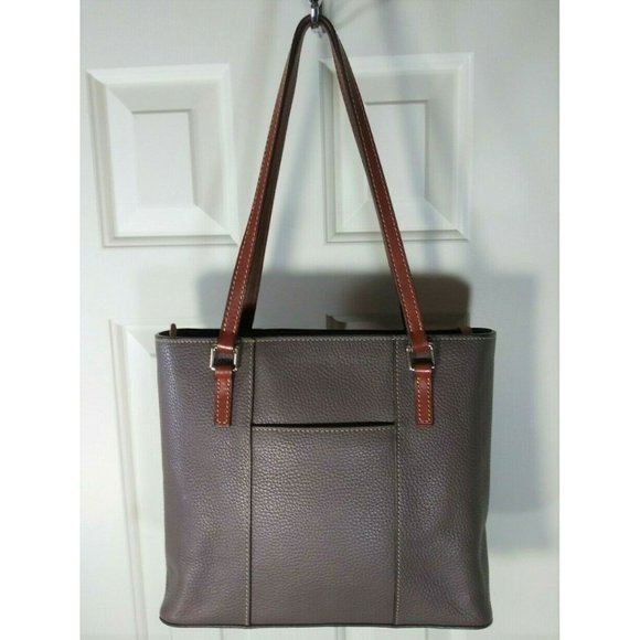 DOONEY AND BOURKE PEBBLE GRAIN LEXINGTON SHOPPER - Picture 2 of 5